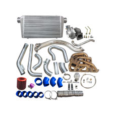 GT35 Turbo Intercooler Manifold Kit For 98-05 Lexus GS300 2JZ-GE Engine NA-T