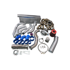 T70 Turbo Kit For Lexus SC300 2JZGE 2JZ-GE Manifold Intercooler Downpipe BOV