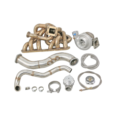 Turbo Manifold Downpipe Kit for 93-02 Toyota Supra MK4 2JZGE 2JZ-GE