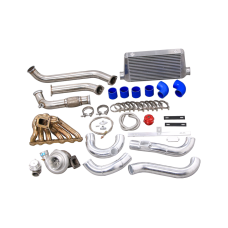 Single Turbo Manifold Intercooler Piping Kit For 97-05 Lexus GS300 2JZ-GTE 2JZGTE
