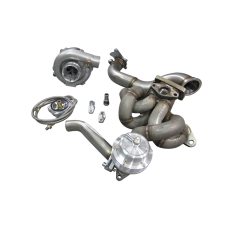 T3 T04E Turbo Manifold Downpipe For Corolla AE86 with 4AGE Engine