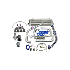 T3/T4 Turbo Kit For 92-00 Honda Civic with D15 D16 D-Series SOHC Engine