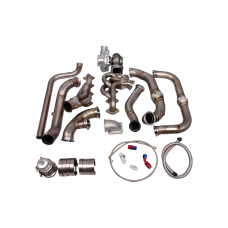 Turbo Manifold Header Downpipe Kit For 09-10 Ford F150 F-150 Expedition 5.4L