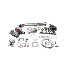 Turbo Kit For 97-01 Nissan FRONTIER KA24DE T3 T04E Downpipe Wastegate