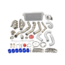 V2 Turbo Manifold Downpipe + Intercooler Piping kit for 82-92 Camaro LS1 Engine