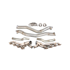 Twin Turbo Manifold Header Dump Kit For 86-92 Supra MK3 LS1 LSx swap Twin Turbo Manifold Header Dump Kit For 86-92 Supra MK3 LS1 LSx swap