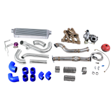 Version 2 Turbo Manifold Downpipe Intercooler Kit For 90-98 Miata 1.6L Engine