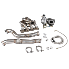 Version2 Turbo Manifold Downpipe Kit For 90-98 Mazda Miata MX-5 NA 1.6L