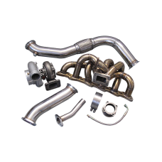 Manifold GT35 Turbo Downpipe Upgrade Kit For 240SX S13 S14 RB20 RB25 RB25DET