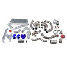 Turbo + Intercooler Kit For 74-81 Chevrolet Camaro Small Block SBC Engine