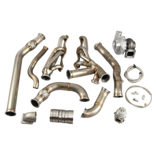 Turbo Header Kit For 68-72 Chevrolet Chevelle SBC Small Block Engine